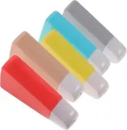 TEHAUX 6pcs Tape Eraser Double-sided Adhesive Dots for School Office and Home Use Random Color