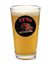 ZZ Top - Eliminator - Rock and Roll - 16oz Pint Beer Glass Pub Barware Seltzer
