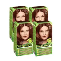 在飛比找ETMall東森購物網優惠-NATURTINT赫本染髮劑 6.7淺巧克力棕色(4盒組)