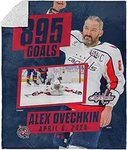 Northwest NHL Washington Capitals Alex Ovechkin 50"x60" Silk Touch Sherpa Throw Blanket, Event Photo