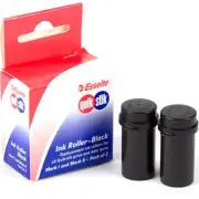 NEW Quikstik Pricing Gun Ink Roller Mark I And Mark II Black Pack 2