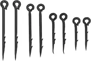 ECSiNG 60pcs Metal Bait Spike Carp Fishing Hook Fishing Hooks Suitable for Most Baits Including Compatible with Boilie Maggots Compatible with Corn and Most Cocktail Baits