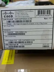Sealed New Cisco AIR-CAP3502I-A-K9 Aironet 3502I Wireless 802.11ac Access Point