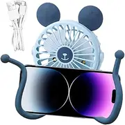 Rechargeable Crib Fan, Octopus Handheld Personal Stroller Fan, Portable Electric Cart Silent Fan Camping, Handheld Personal Cooling Fan