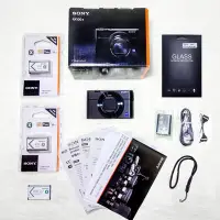 在飛比找Yahoo!奇摩拍賣優惠-【低售】Sony RX100 M5A數位相機+3顆原廠電池-