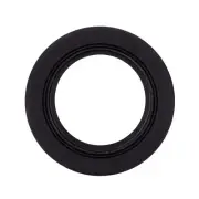 Black DK-17 Silicone Eyecup Eyepiece with Glass for Nikon D850 D700 Camera