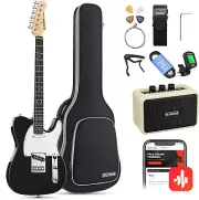 Donner DTL-100 Electric Guitar With Amplifier Bag & Accessories Online Lessons
