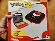 Pokemon Waffle Maker Makes 2 Mini Waffles Pikachu Poke Ball Square BNIB