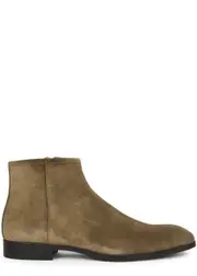 Santoni Suede Ankle Boots - Brown - 9 9