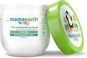 Mamaearth Baby Rich Moisturizing Cream with Almond Oil and Shea Butter for Dry Skin 200 g