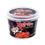 6x Samyang Buldak Hot Chicken Flavor Topokki 185g