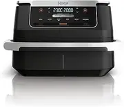 Ninja FlexDrawer Air Fryer, 6.6 Litre Capacity, Black