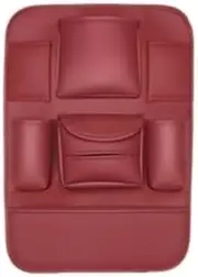 ATATHXHQay Car Seat Back Storage Bag Backrest Anti-kick Pad Compatible for Benz A C E S R V Class AMG Sprinter GLC ML SLK CLS GLA GLK SL Vito(A)