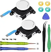 Replacement Joystick for Nintendo Switch lite, 2pcs Repair Joystick Replacement Tool Kit for Switch lite and Nintendo Joycon Controller