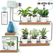 LetPot Automatic Watering System for Potted Plants, [New Wi-Fi & App Control] Drip Irrigation Kit System, Smart Plant Watering Devices for Indoor Outdoor, Water Shortage Remind, IPX66, Green