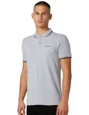 [Ben Sherman] Signature Romford Polo in Grey Marle