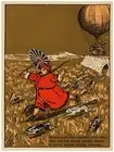9472.Asian man dancing in a field away from wall.POSTER.decor Home Office art