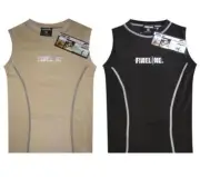 Kids Childrens Sleeveless Compression Top Vest skins + FREE Black Football Socks