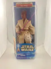 2002 Hasbro Star Wars Attack Of The Clones Mace Windu 12" Figurine