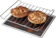 Miles Kimball Oven Liner, 8.5" X 11" Durable Non-Stick Sheet, Black
