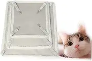 BESPORTBLE 1pc Cat Bed for Indoor Cats Warm Cat Hanging Hammock Nest Bed 58x48cm Large Size White