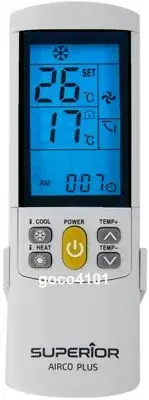 REPLACEMENT UNIVERSAL A/C AIR CONDITIONER REMOTE CONTROL SUITS ALL DAIKIN UNITS