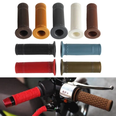 Universal Hand Grip Cover Protector For 25MM/28MM Handlebar Harley Fat Bob Honda