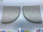 SWAN ES20000.046 STONE Almond Galaxy Corner Soap Dishes Kit ( Pair )
