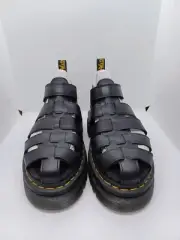 New Dr. Airwair Martens Ricki Fisherman Womens Size 10 Black