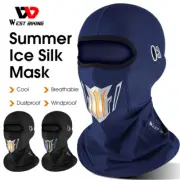 Cycling Cap Motorcycle Balaclava Ice Silk Sports Face Mask Cover Headgear Hat