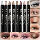 evpct 8Pcs Cream Eye Shadow Brightener Sticks Set for Eyes, Silver Champagne