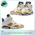 Nike Air Jordan 6 Retro Yellow Ochre CT8529-170 Men's US4-14 NEW