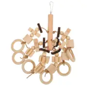 Parrot Block Chewing Toy Environmentally Friendly Bird