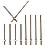 5 Set Wooden DIY Clock Hands Only DIY Repair Part Replacement for 12" Clock