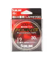Sunline Fluorocarbon Leader Tornado Kong 50m Size 12 40lb 0.57mm (2414)