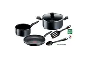 Tefal Start Easy Non-Stick 3 Piece Set And Utensils