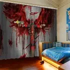 Great Wing Warrior 3D Blockout Photo Print Curtain Fabric Curtains Window