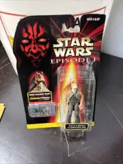 STAR WARS Episode I JAR JAR BINKS 3.75" Action Figure 1998 Comm Tech Chip NEW