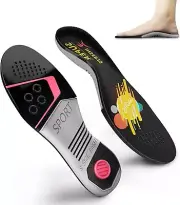 Supinserts Comfort Insoles Arch Support Plantar Fasciitis Insole Sze S Men 6.5/8