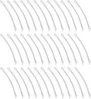 FRCOLOR 100pcs Jumbo Bobby Pins Metallic Hairpins Curved Bobby Hair Pins Women Simple Bobby Pin Hair Clips Metal Bobby Pins for Thick Hair