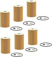 6 Pack of BAIZHIHUA EO-28060 Oil Filter Replaces 26320-3C300, 26320-3C30A, 26300-3C701, 26320-3C250, HP-7029 Fits Hyundai Genesis, Coupe, CRDi i20 i30 i40 ix35 Tucson, Veracruz 2008-2012, KIA SORENTO