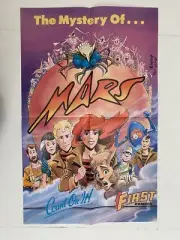 The Mystery of MARS Promo Poster (First Comics 1983) Mark Wheatley Art 22"x14"