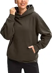 [G Gradual] Hoodies for Women Oversized Fleece Sweatshirt with Pocket Loose Fit Casual Athletic Workout Pullover