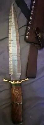 Hand Forged Dagger Fixed Blade
