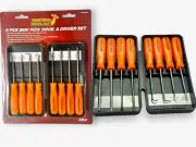 8 Piece Mini Pick Hook and Driver Set Screwdriver T15 T20 Star Phillips Slotted