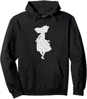 [Disney] Alice in Wonderland (animated) - Alice Comice Silhouette Pullover Hoodie