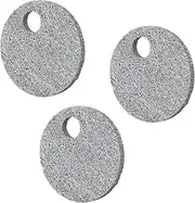 Parking Heater Filter Felt mesh Diesel Warm Atomization Volatile net, Screen Gasket Suitable for webasto2000ST/5000, etc (Single-Hole Round, 3Pcs)