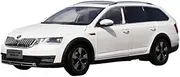 Scale Finished Model Car 1:18 for Skoda Octavia Alloy Simulation Car Model Diecast Metal Vehicle Collection Die Cast Model Miniature Replica Car