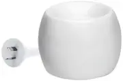 AROMAMATIC 2inOne Electric Vaporiser (Essential Oil & Wax Melt) Coral Shape White
