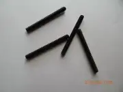 SOCKET SET SCREWS 1/4-20 x 2 1/2" CUP POINT. 4 PCS. BLACK ALLOY. NEW